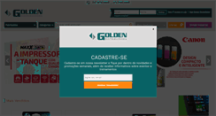 Desktop Screenshot of goldendistribuidora.com.br